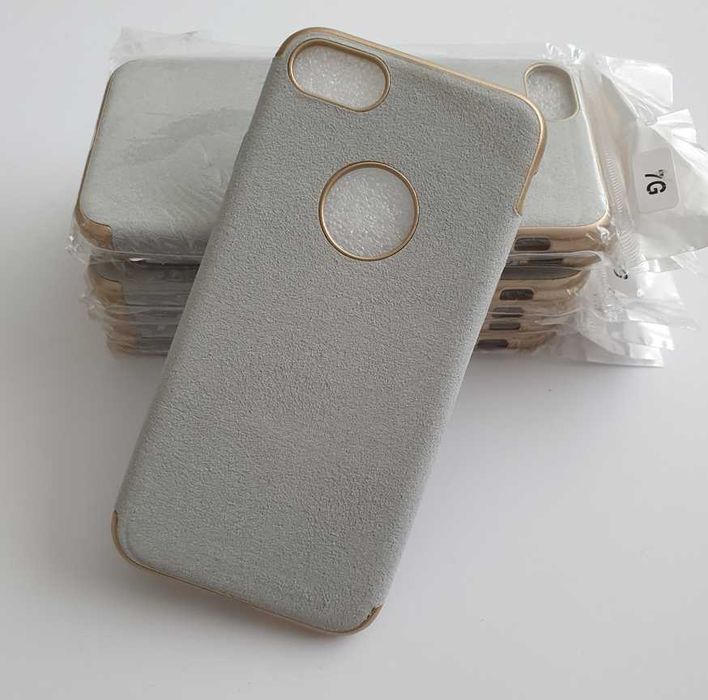 Husa iPhone 7 . iPhone 8 - Husa cu spatele catifelat
