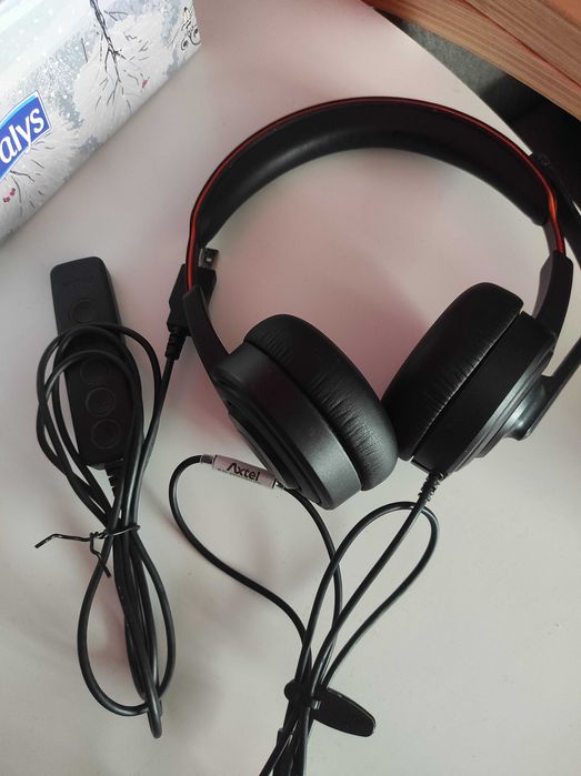 Casti Business Stereo AXTEL AXH-V45UCD USB/Jack 3,5
