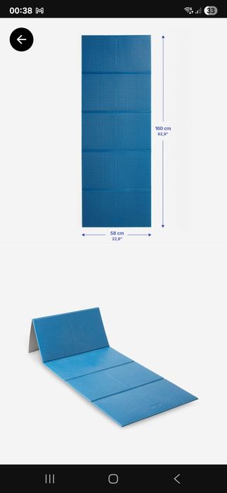 4x Saltea fitness pliabila