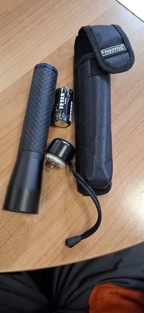 Фенер Led с лупа и променлив фокус