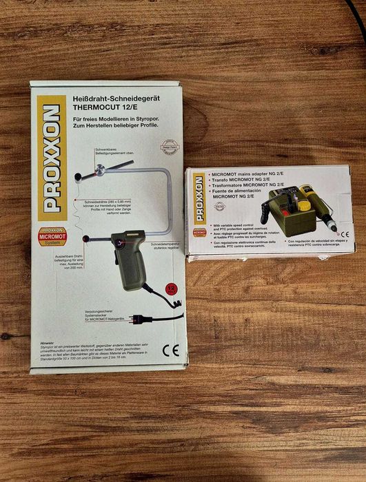 Aparat pentru tăiat cu fir cald + transformator, Proxxon 27082