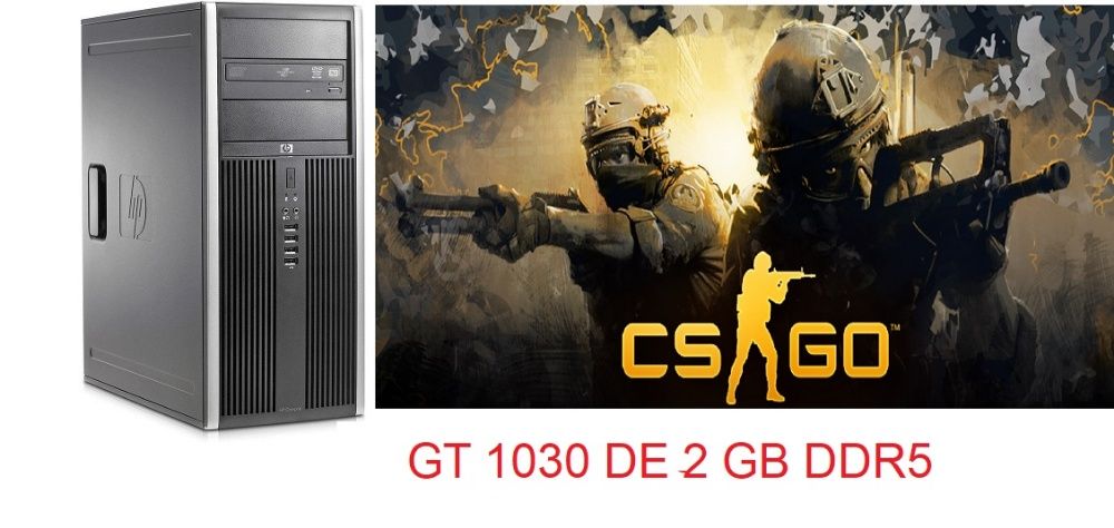 Unitate Gaming cu i7 2600, 8 gb , hdd 500, gt 1030 -2 gb ddr5