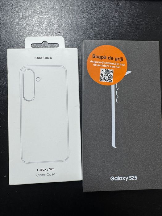 Samsung S25 Navy Blue Nou + Husa CADOU