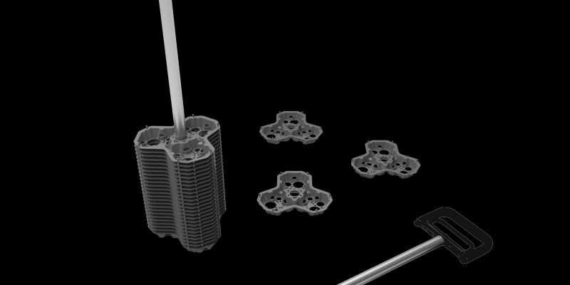 Distantieri liniari plastic pentru sustinere armatura - Germania DBV