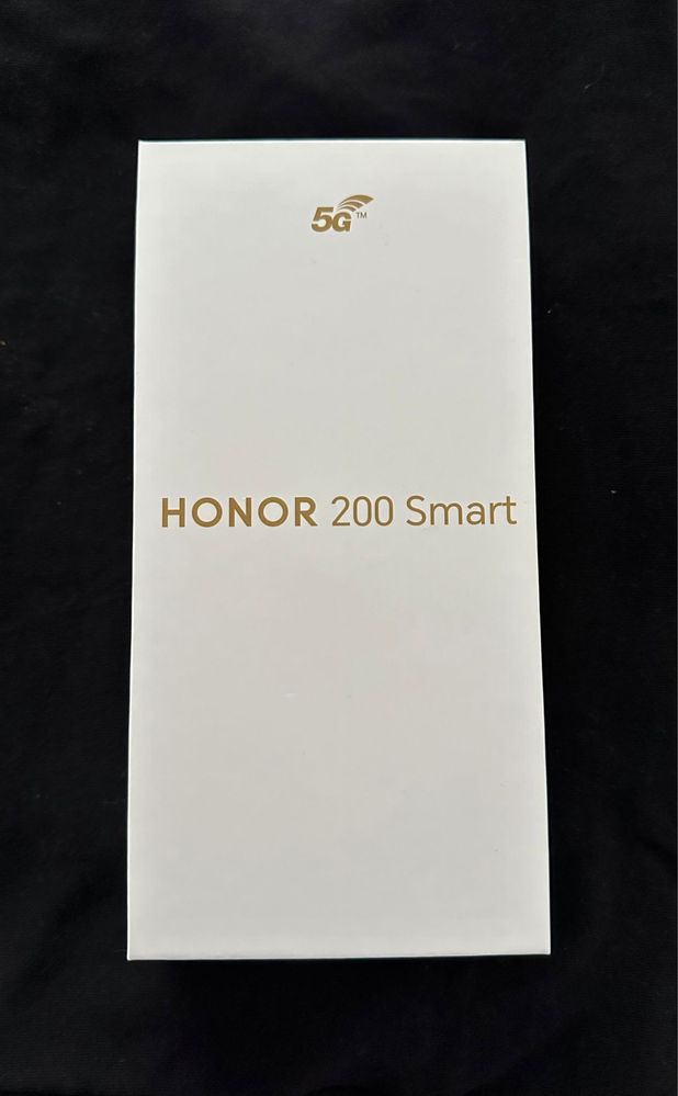 Telefon mobil Honor 200 Smart, 4GB RAM, 256GB, 5G, Black SIGILAT