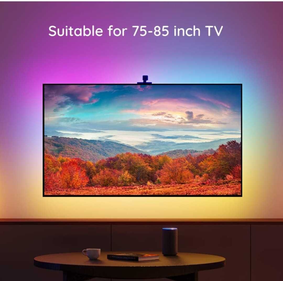 Govee TV Backlight за 75-85 инча телевизори DreamView T1 RGBIC WiFi TV