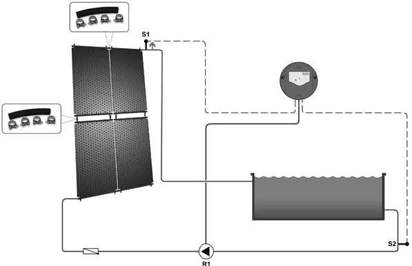 Panou solar pentru incalzire piscina - Heliopool - ROTH