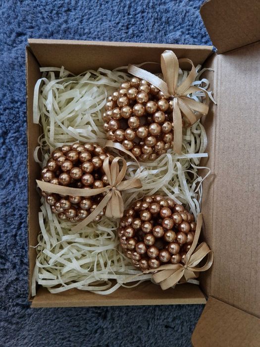 Set globuri Crăciun 70 mm handmade