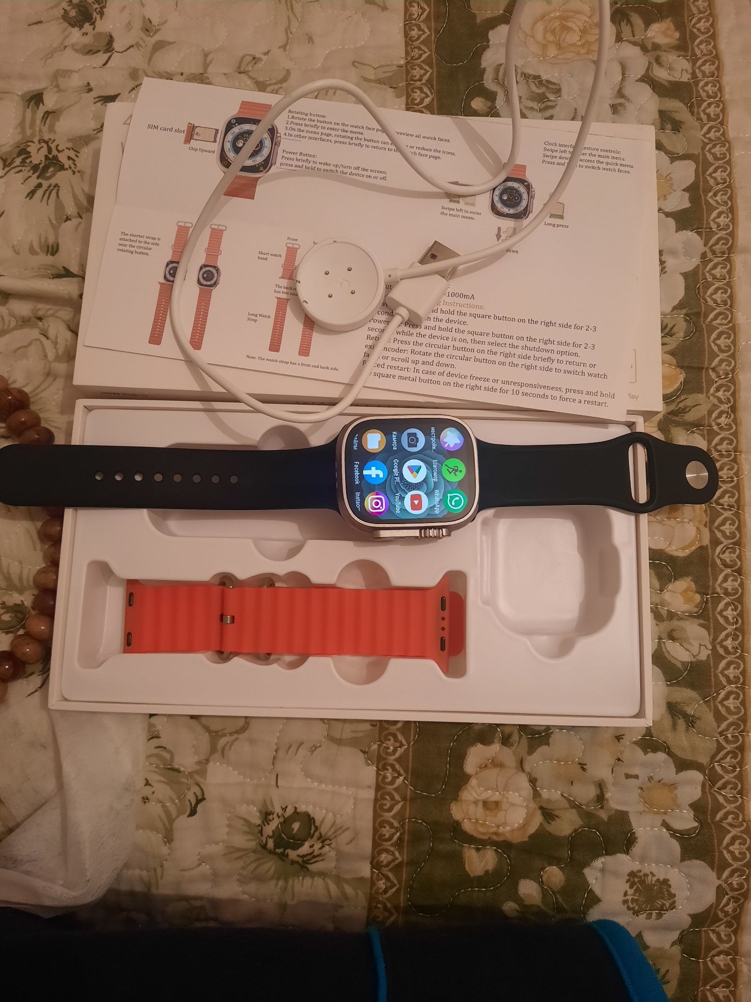 смарт часы 4g watch ultra