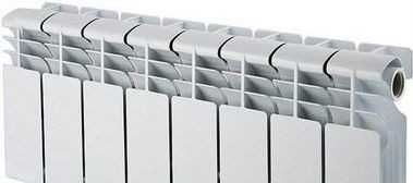 Алуминиев радиатор с 8 глидера