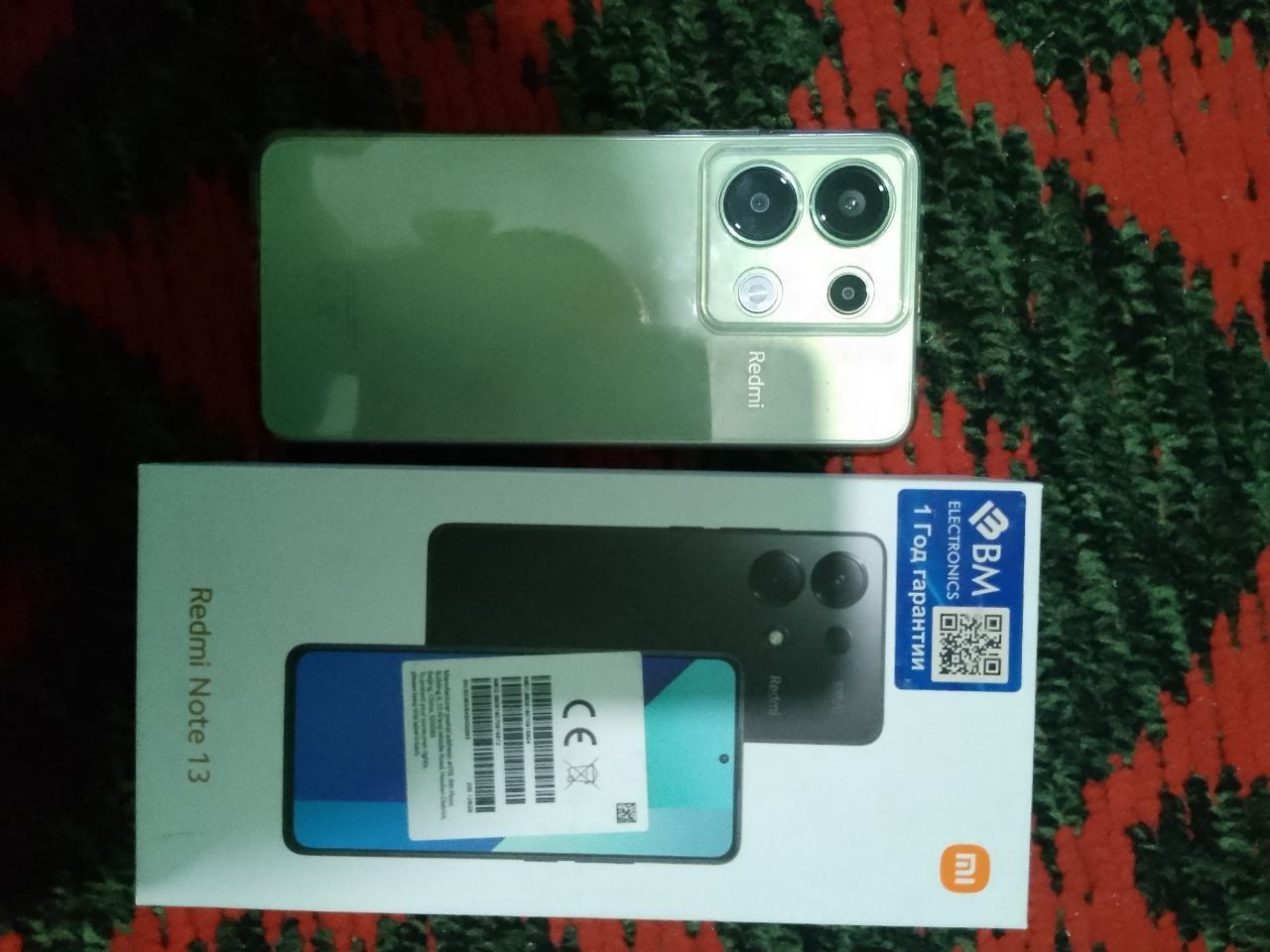 Redmi note 13 3 oylik tel yangi