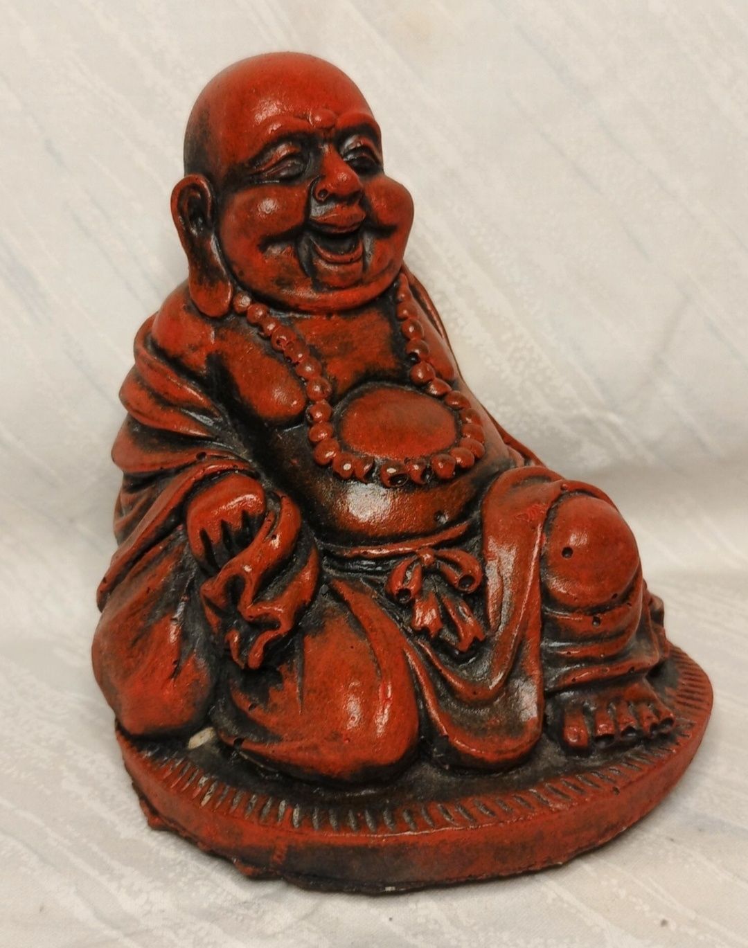 Figurină decorativă Zeul Budha, din rășină acrilică, 11,5cm.