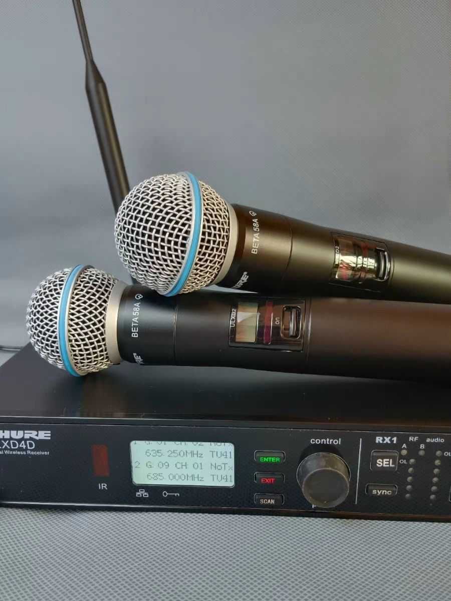 Оригинален микрофон SHURE ULXD4D/Beta58A внос USA /Made in Mexico/