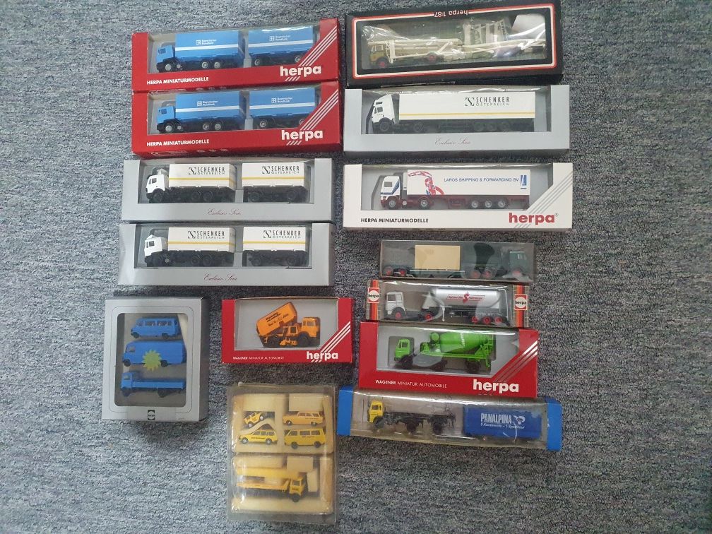 Vand camioane, tiruri, masini scara HO diorama trenulet
