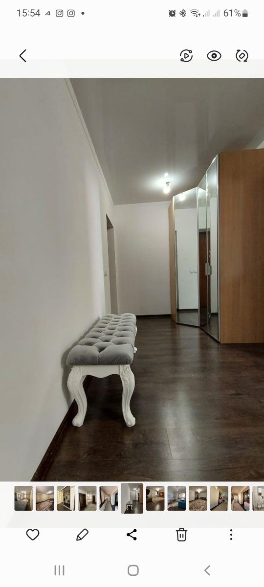 Продается 2х комн. кв. 74 квадратных метров, почти как трех комнатная