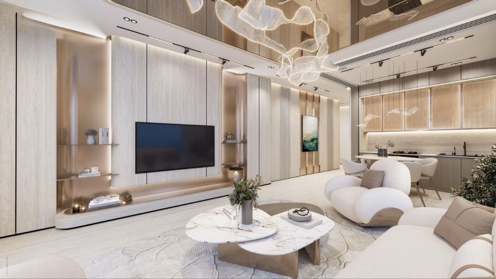 Apartamente in Dubai, prima linie la mare cu plan de rate pe 7 ani