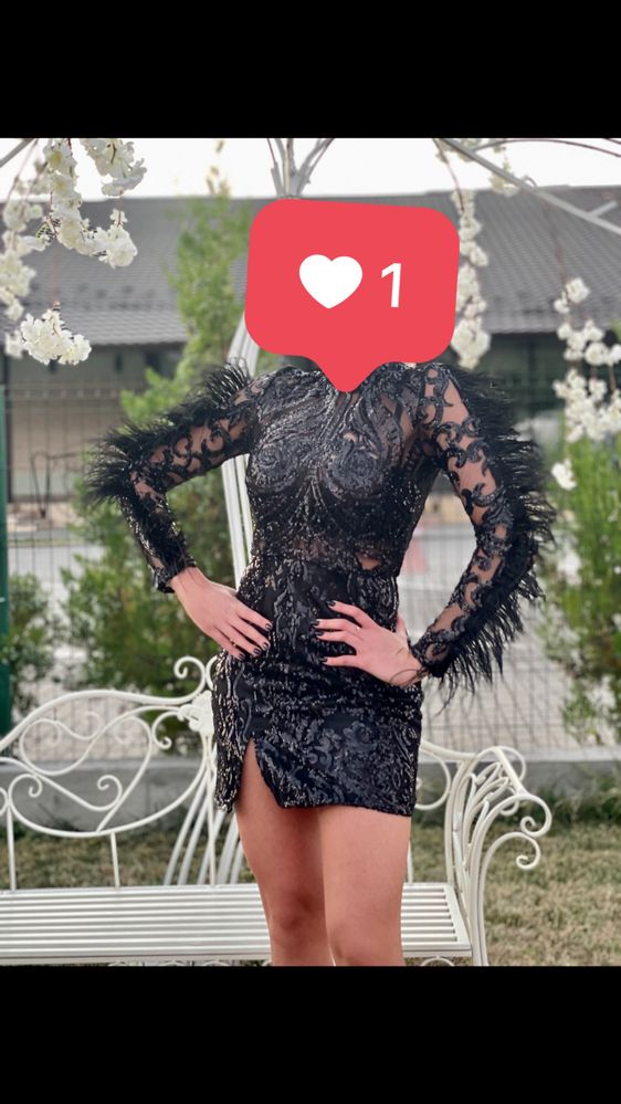 Rochie de ocazie, marimea S, recomandata si la un xs