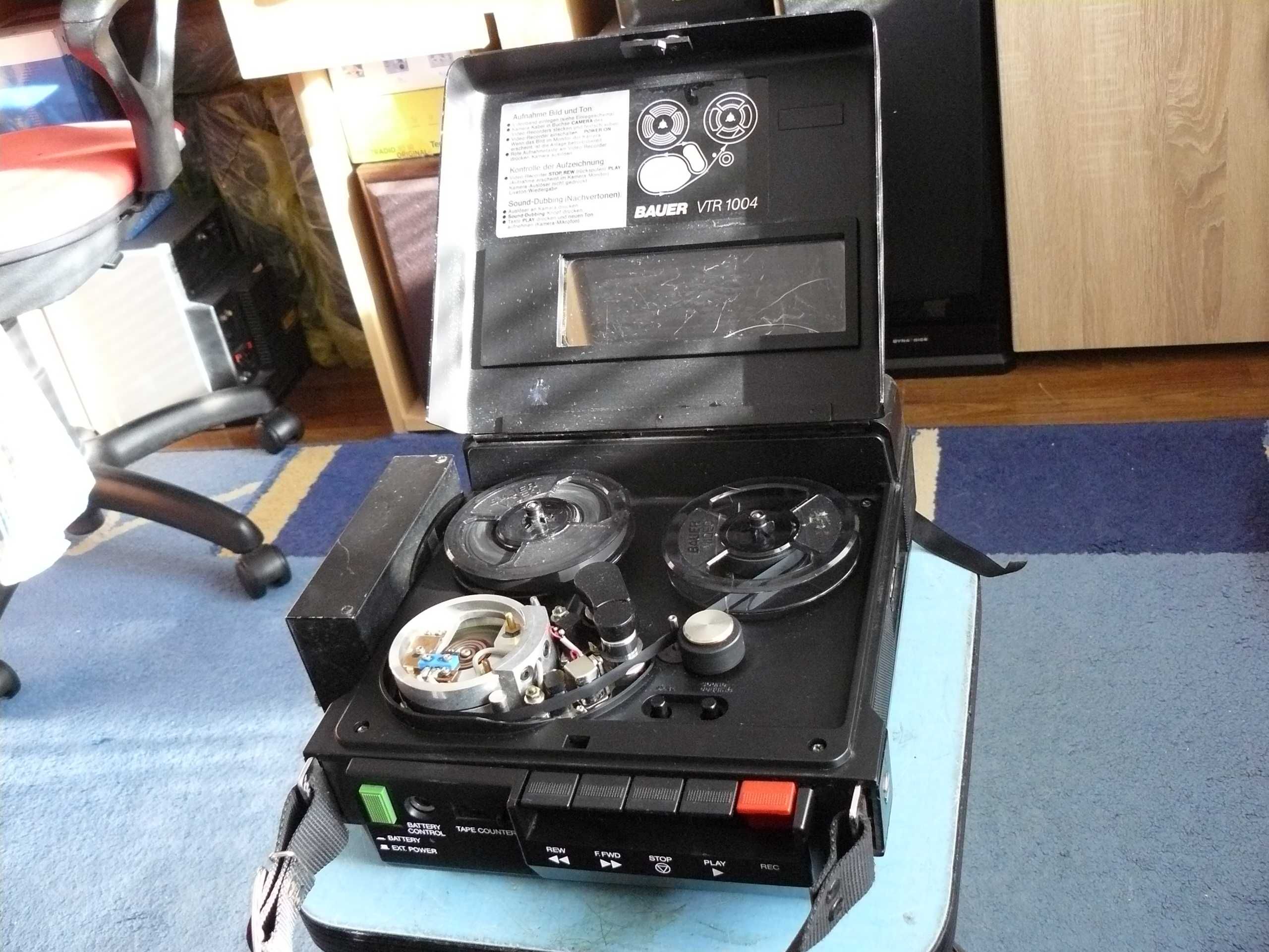 Videomagnetofon  portabil  Bauer Vintage (panasonic sony Akai