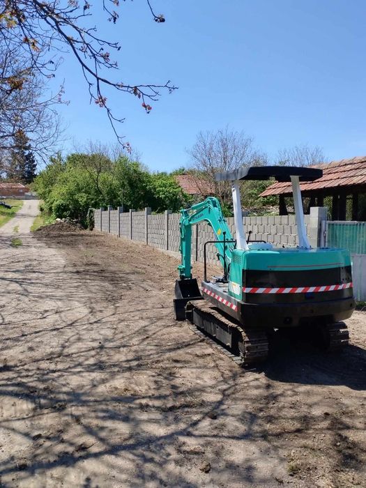 Услуги с багер и самосвал Русе     350 лв