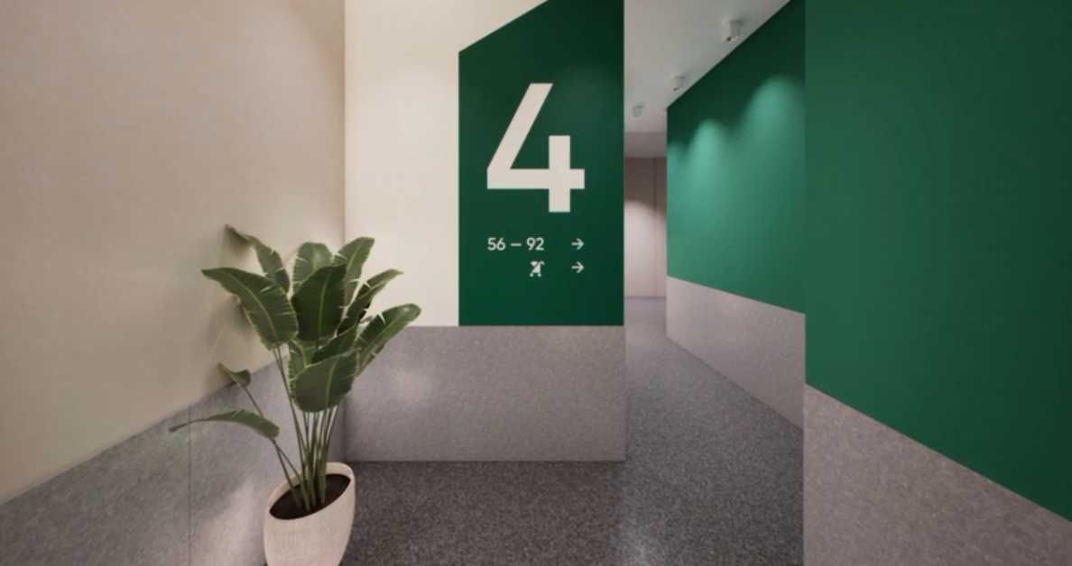 ЖК Fayzli hayot. 2-комнатная, 61 м². г. Ташкент, ТРЦ "Компас"