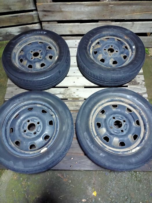 4 бр. джанти с гуми Клебер 175/65/14, Тойота Ярис