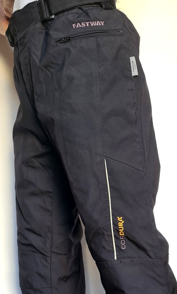 Pantaloni Moto Fastway, cordura, NOI