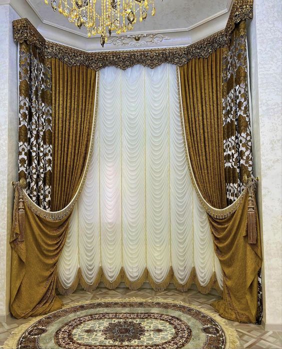 Пошив штор любой сложности, быстро и качественно