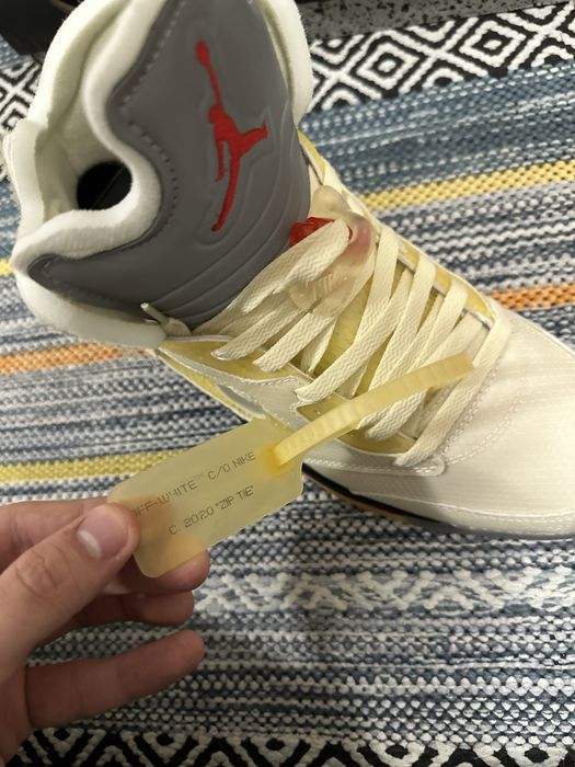 Jordan 5 Off White Sail