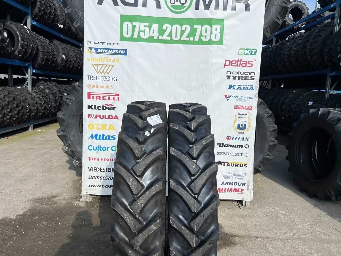 Anvelope 12.4-32 cu 8 pliuri noi cu garantie pentru tractor