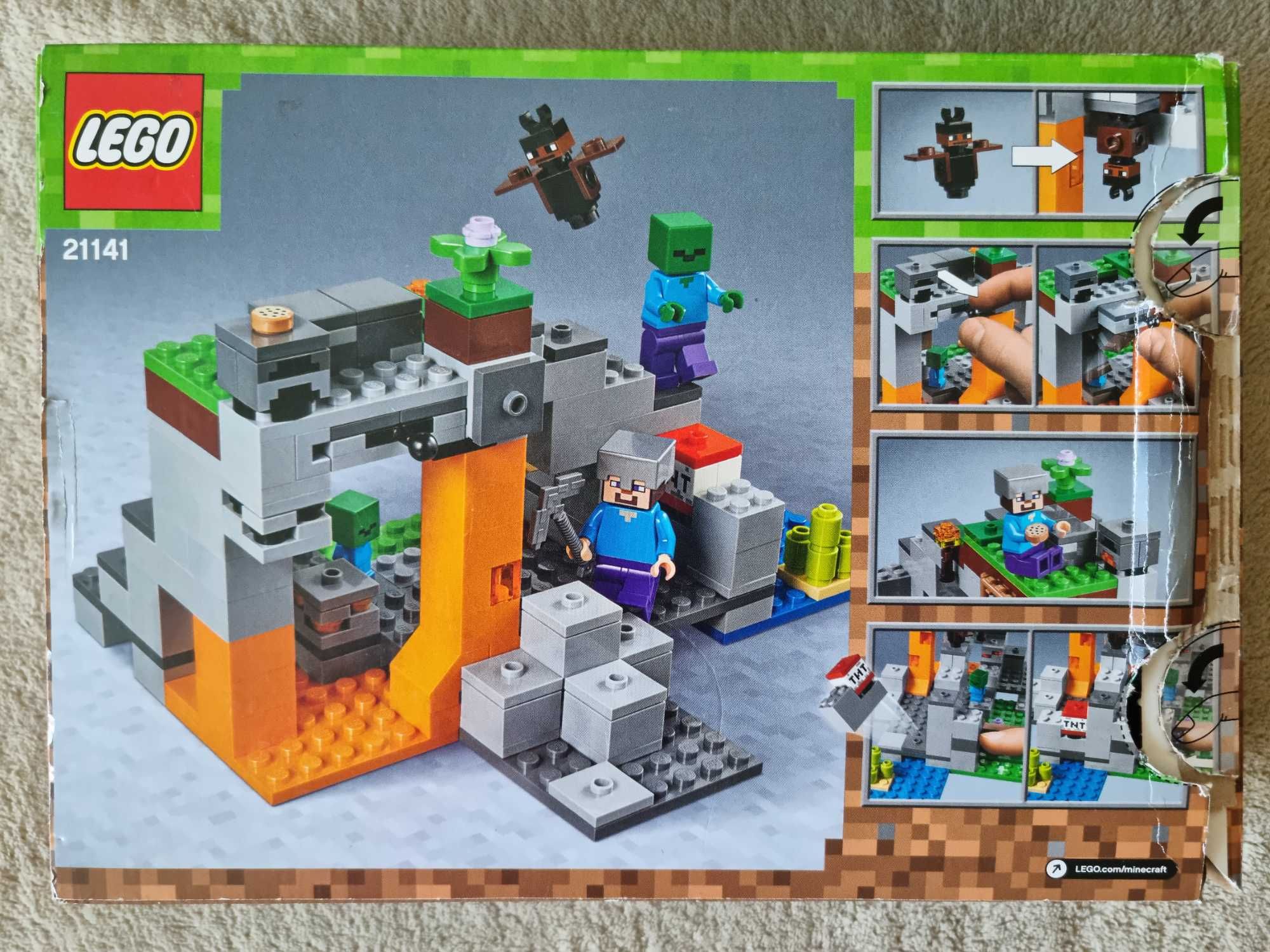Lego Minecraft 21141 Peștera cu zombi
