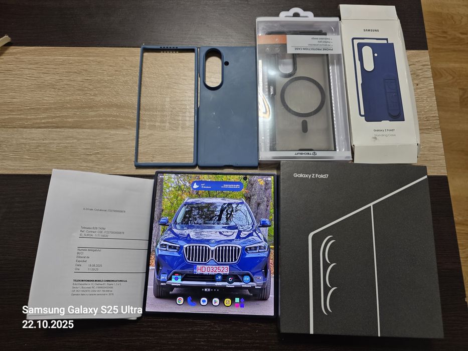 Samsung Galaxy Z Fold 7 -1 TB - 16 GB Ram Blue / Garantie
