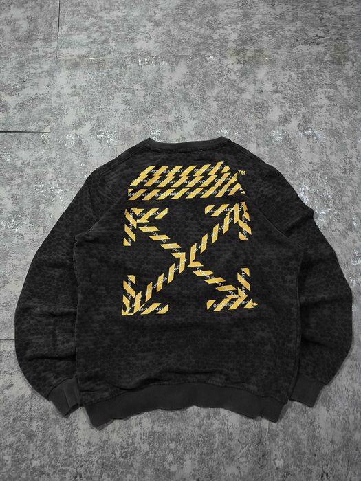 Bluza Off White Virgil Abloh distressed swag opium