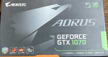 Видеокарта Aorus GTX1070 8gb