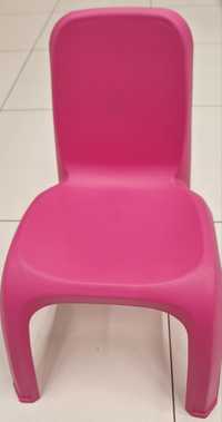 Set 2 scaune plastic copii, roz