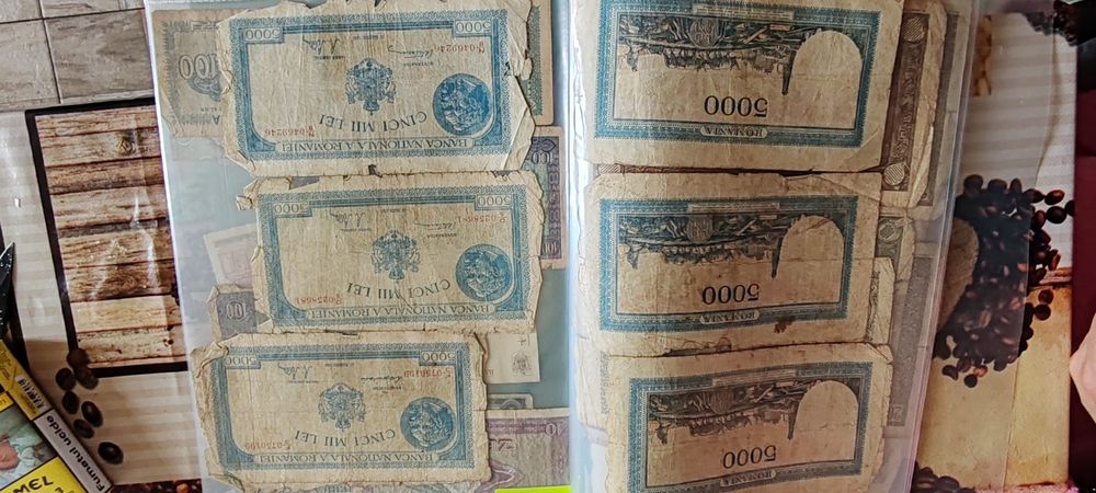 Bancnote vechi colecție