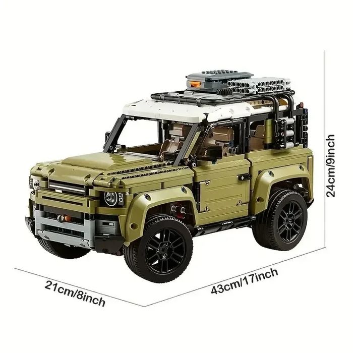 Set tip LEGO Technic Land Rover Defender 42110, 2573 piese NOU