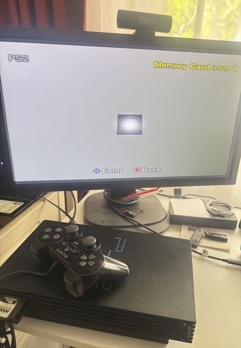 Playstation 2 PS2 cu 2 manete