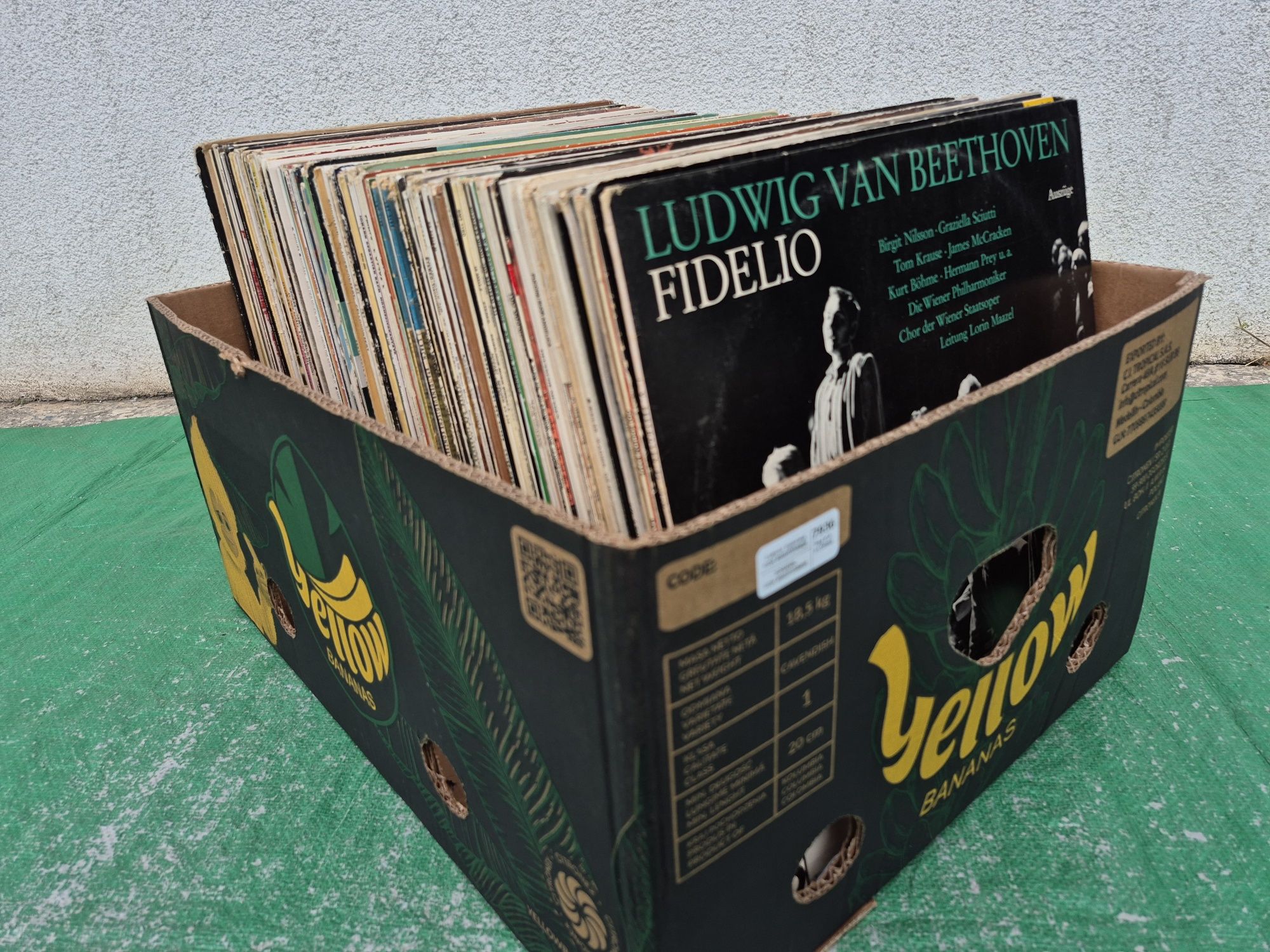 Vând Lot 200LP Discuri Vinil muzică clasică mixta Compozitori celebrii