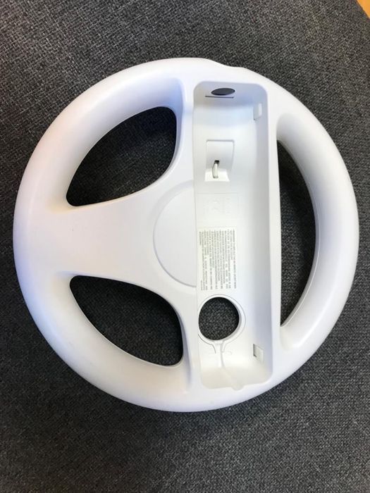Volan plastic Alb, Nintendo Kart, original, stare perfecta.