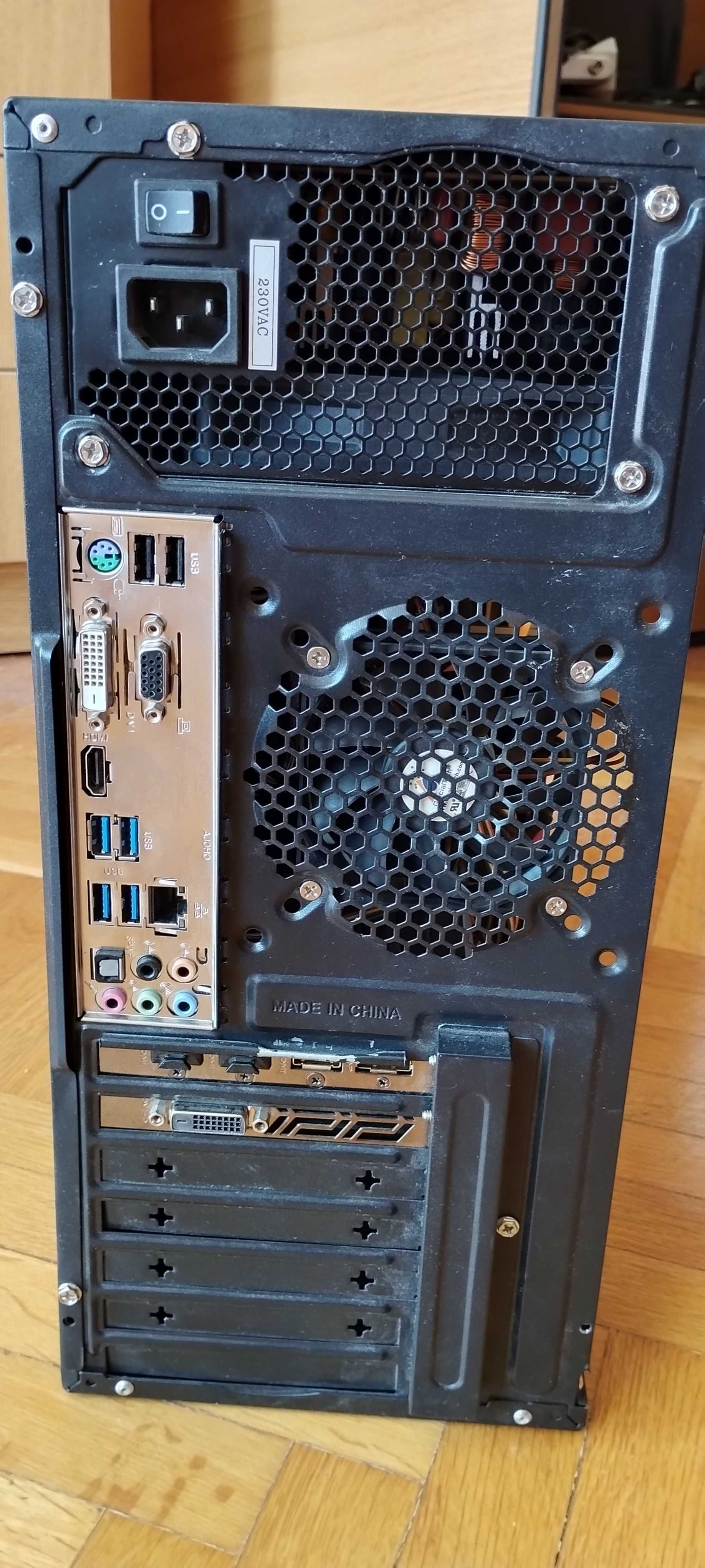 Геймърски компютър i5-4460, GTX 1050Ti 4GB, 16GB RAM + Windows 11