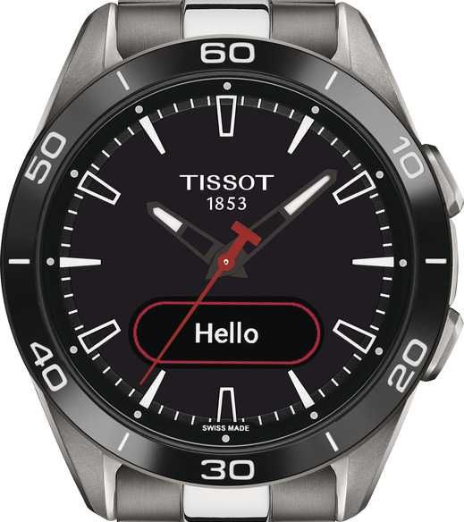 Tissot T-Touch Connect Sport Sapphire Titanium смарт часовник/гаранция