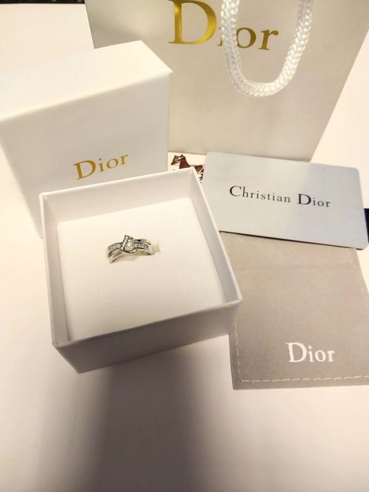 Сребърен пръстен Dior
