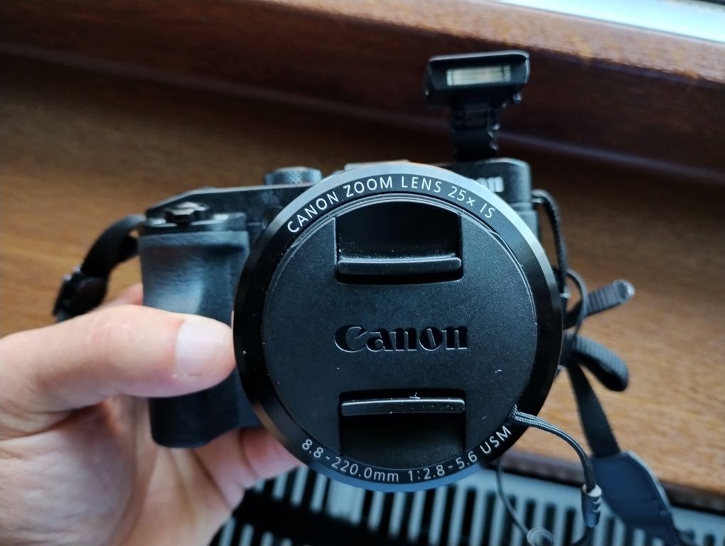 Aparat foto digital Canon PowerShot G3 X de 20,2MP ,Black