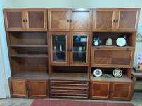Biblioteca lemn masiv din 3 corpuri