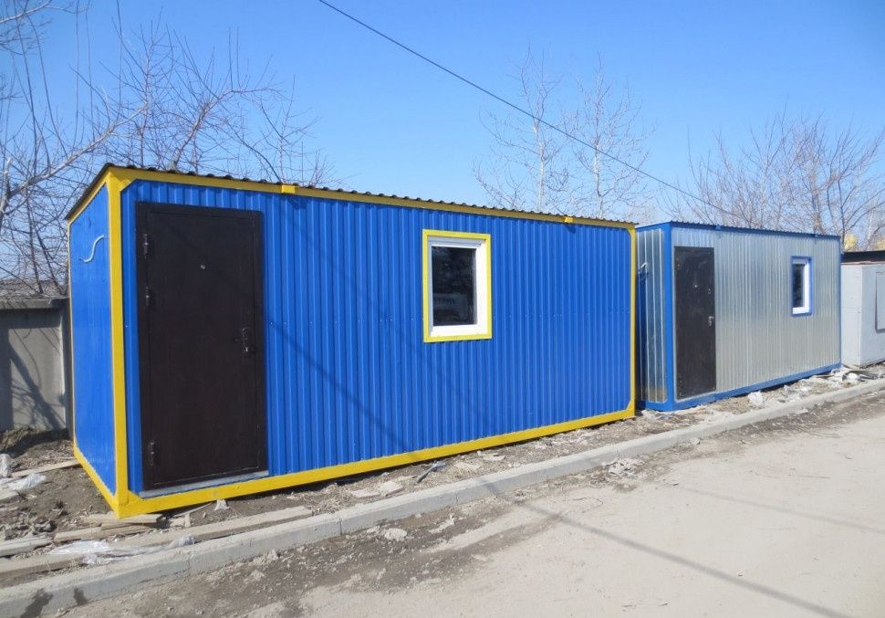 Бытовка Пост охраны Контейнер 20 Фут Охранный пост Контейнер 40 Фут