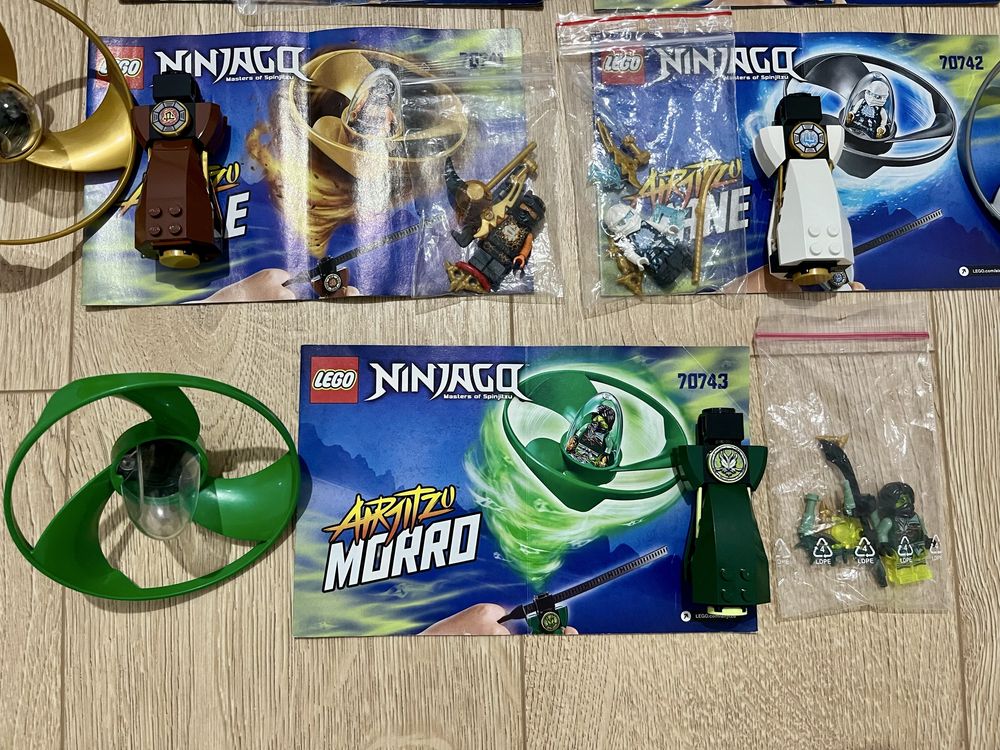 Lego Ninjago - Airjitzu - 5 seturi
