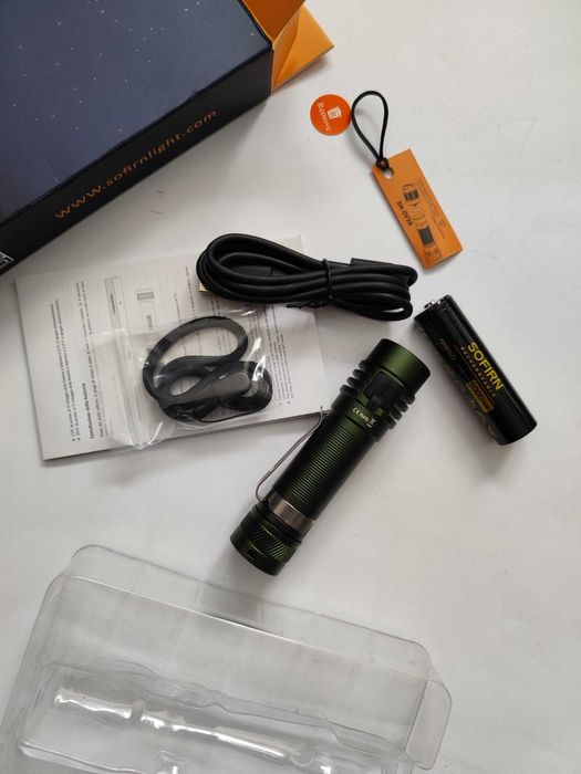 Lanterna Sofirn SC18 cu led SST40 - full set