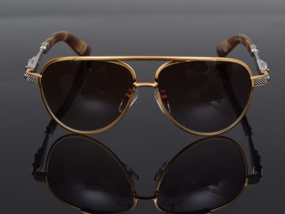 Слънчеви очила Chrome Hearts Blade hummer 2 gold
