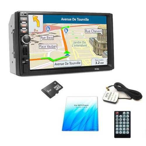 MP5 player 7 инча touchscreen и мултимедия за кола с GPS навигация