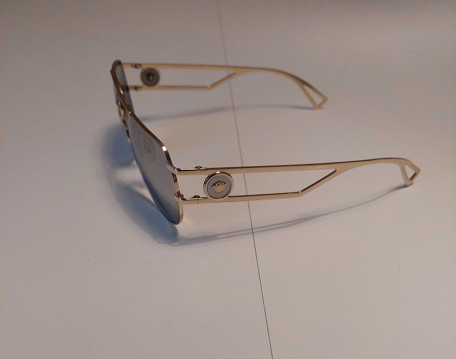Слънчеви Очила Versace Aviator Цвят: Pale Gold